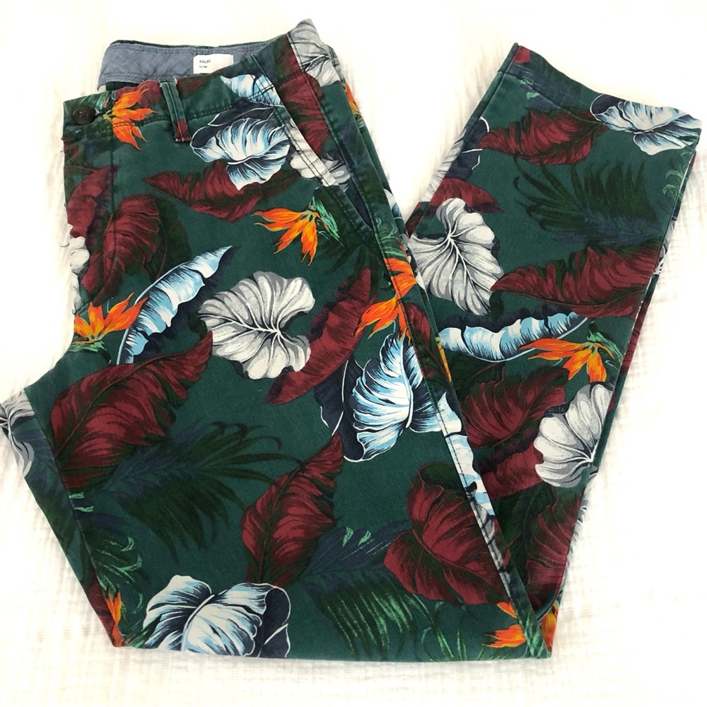 GAP tropical slim jeans. In great condition. Faded look. 33x 30
